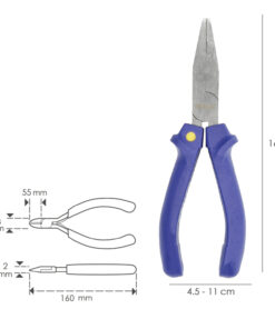 Alternative view of Alicates Utilex Boca  Plana     150 mm.