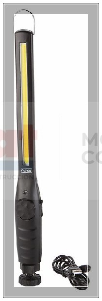 LINTERNA 10W COB EXTRAFINA RECARG. IP20