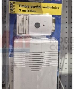 TIMBRE PORTATIL INALAMBRICO 4 MELODIAS