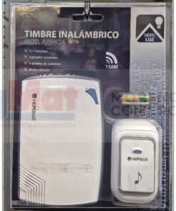 TIMBRE INALAMBRICO A PILAS BL