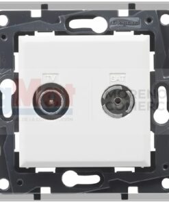 NILOE BASE INTERMEDIA TV-R/SAT BLANCO