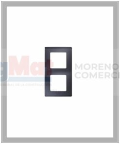 MARCO DE 2 ELEMENTOS GRAFITO