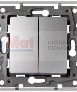 BASE DOBLE 2P+T GRAFITO