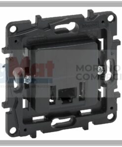 BASE DE VOZ Y DATOS RJ45 GRAFITO