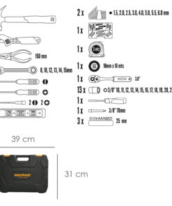 Alternative view of Juego Herramientas 140 Piezas Con Maletin