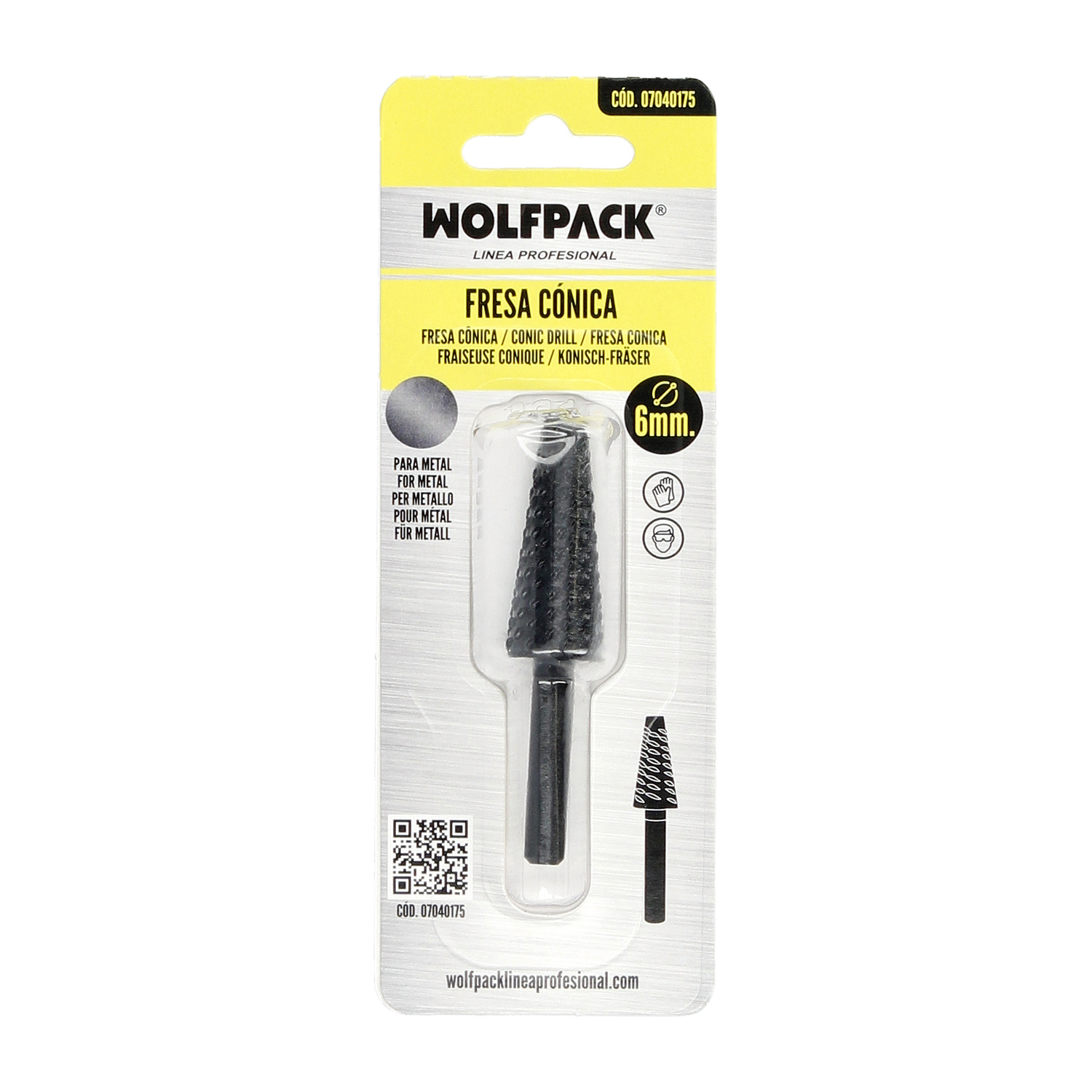 Fresa Rotativa Para Metal Conica Ø 6 a 15 mm. Para Taladro / Fresadora - Imagen 5