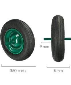 Alternative view of Rueda Carretilla Obra Standar  350 x 8 mm.