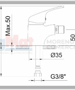 Alternative view of GRIFO MONOM.BIDE PANAM