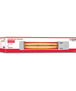 Alternative view of ESTUFA DE BAÑO DE CUARZO - MODELO MARFIL - 600-1200W - ORIENTABLE - EDM