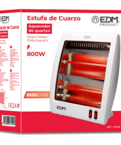 Alternative view of ESTUFA DE CUARZO - MODELO PLANO - ANTI-VUELCO - 400-800W EDM
