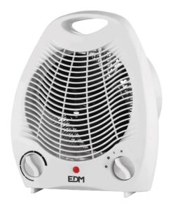 CALEFACTOR COMPACTO - VERTICAL. COLOR BLANCO- 1000-2000W - EDM