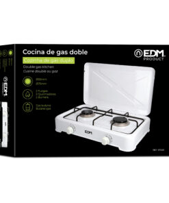 Alternative view of COCINA DE GAS ESMALTADA 2 FUEGOS EDM