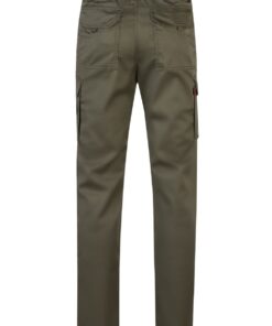 Alternative view of PANTALON STRETCH VERDE CAZA 42