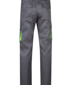 Alternative view of PANTALON BICOLOR MULTIBOLSILLO 40 103004 8/25-GRIS/VERDE LIMA
