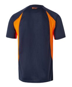 Alternative view of CAMISETA TECNICA BICOLOR M/C AZUL NAVY/NARAN  XL