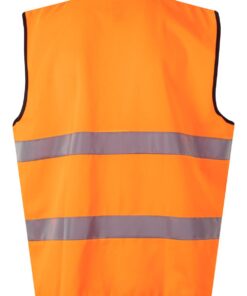 Alternative view of CHALECO AV NARANJA FLUOR L