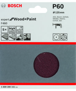 DISCO LIJA 125MM GR60 X5UDS.