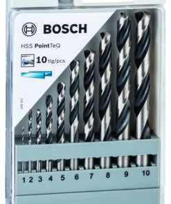 Alternative view of SET 10 UDS BROCA METAL HSS POINTTEQ