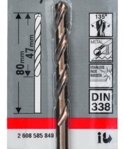 Alternative view of BROCA BOSCH METAL HSS-CO  4,5X80MM.STAND