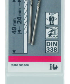 Alternative view of HSS-G DIN338: 2.0X24X49: 2 UDS