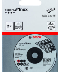 Alternative view of DISCO DESBASTE 76X10X4MM:2UDS.