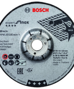 DISCO DESBASTE 76X10X4MM:2UDS.