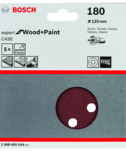 LIJA PARA LIJ EXENT 125MM GR180X5UDS