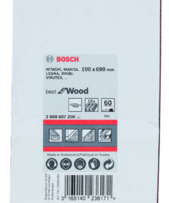 Alternative view of LIJA DE BANDA 100X690 G- 60 VIRUTEX PACK-10UD