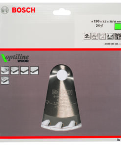 Alternative view of DISCO WIDIA 190X2.6X20/16D: 24WZ OPTILINE WOOD