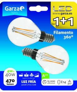 Alternative view of GZ LED FIL ESF 4W E14 470LM 5000K BL 1+1