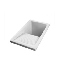 Alternative view of PILA LAVADERO RIBA 40 BLANCO