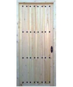 PUERTA DE CLAVOS DE CALLE IZQUIERDA PR11 210X94 CM (C) CARPINTERI