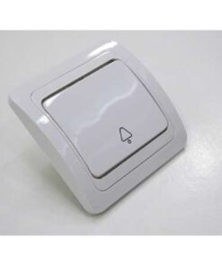 Alternative view of PULSADOR TIMBRE 10A 250V BLANCO REF.10026