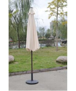 Alternative view of PARASOL REDONDO CARTAGENA BEIGE