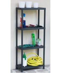 Alternative view of ESTANTERIA PVC 4 ESTANTES 60X30X138H BIGMAT