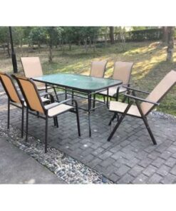 SILLON MULTIPOSICIONES NEW RUSTIC HAITI BEIGE 55X71X102cm