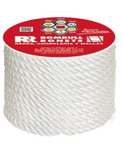 Alternative view of CARRETE CUERDA PP 4C 10MM-25M BLANCA