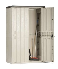 Alternative view of COBERTIZO RESINA HIGH STORA WAY 130X75,6X206,2CM ANTRACITA