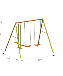 Alternative view of COLUMPIO 2 ASIENTOS + 1 CABALLITO ELIROU