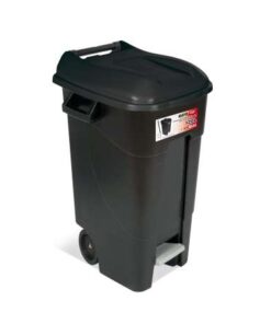 Alternative view of CUBO BASURA ECO C/TAPA Y C/RUEDAS TAYG 120L