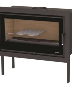 INSERTABLE LEÑA I90 CON TURBINA Y CRISTAL SERIGRAFIADO