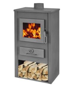 ESTUFA DE LEÑA BIONDA 9 KW CON DOBLE REGULACION