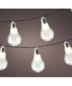 GUIRNALDA EXTERIOR BOMBILLAS BLANCAS 300 CM