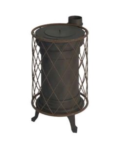 ESTUFA DE LEÑA RUSTICA EXTERIORES