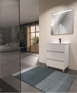 MUEBLE BAÑO CENTRUM 60CM 3 CAJONES BLANCO FUTURBAÑO