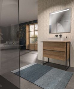 Alternative view of MUEBLE LIFE 80CM COLOR ROBLE (SIN LAVABO/SIN ESPEJO)