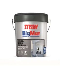 PINTURA 20KG INT- EXT TITAN BIGMAT BCO MATE