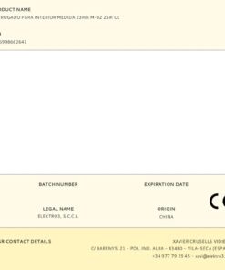 Alternative view of CORRUGADO PARA INTERIOR MEDIDA 23MM M-32 25M CE EDM