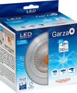 Alternative view of LED DOWNLIGHT  3W 3000K 12V 210LM diam.85*H50mm Aluminio