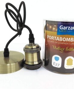 Alternative view of GZ CABLE PENDANT E27 1M LIGHT GOLD